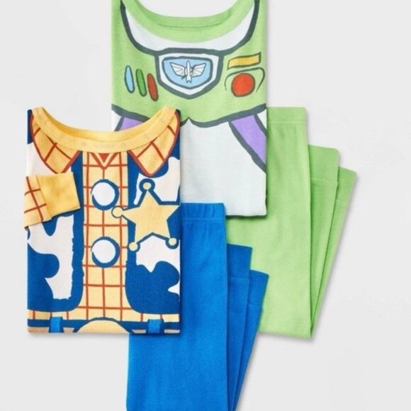 NEW! Disney Pixar Toy Story 2pk Pajama Set - 2t - Picture 1 of 9